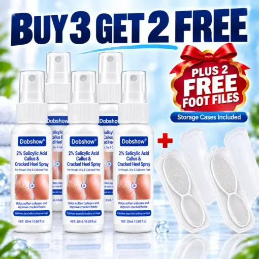 Medical-Grade 2% Salicylic Acid Callus & Cracked Heel Repair Spray - Image 16