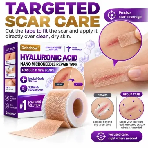 Medical-Grade Nano Microneedle Scar Repair Tape - Image 9