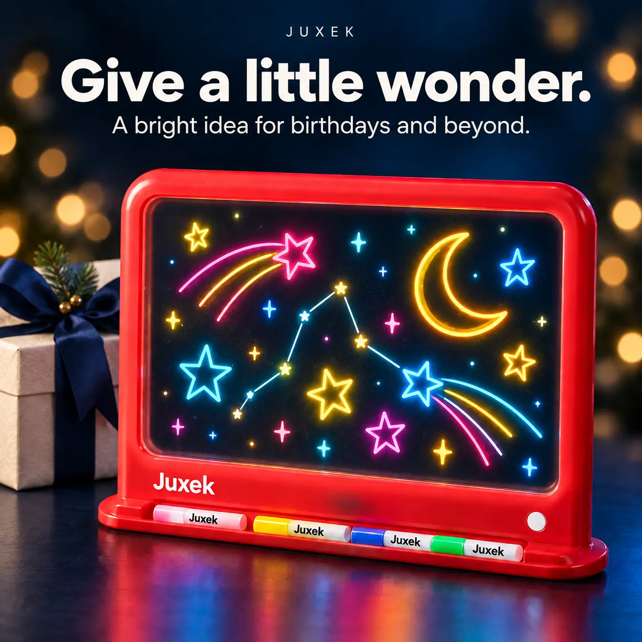 Juxek Neon Light Drawing Board – Let Creativity Glow - Image 6