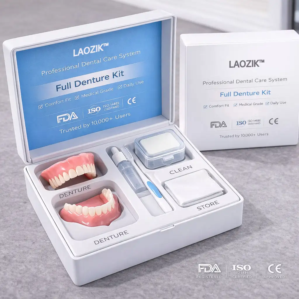 LAOZIKTM Custom-Fit Dentures