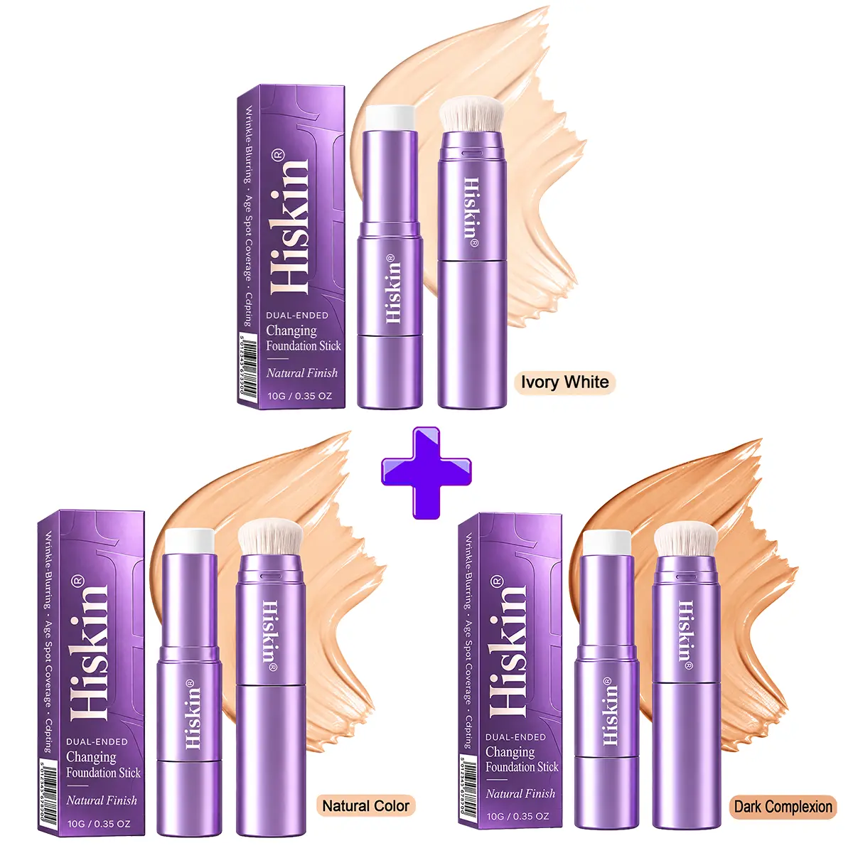 2-in-1 Color-Changing Foundation Stick - Image 25