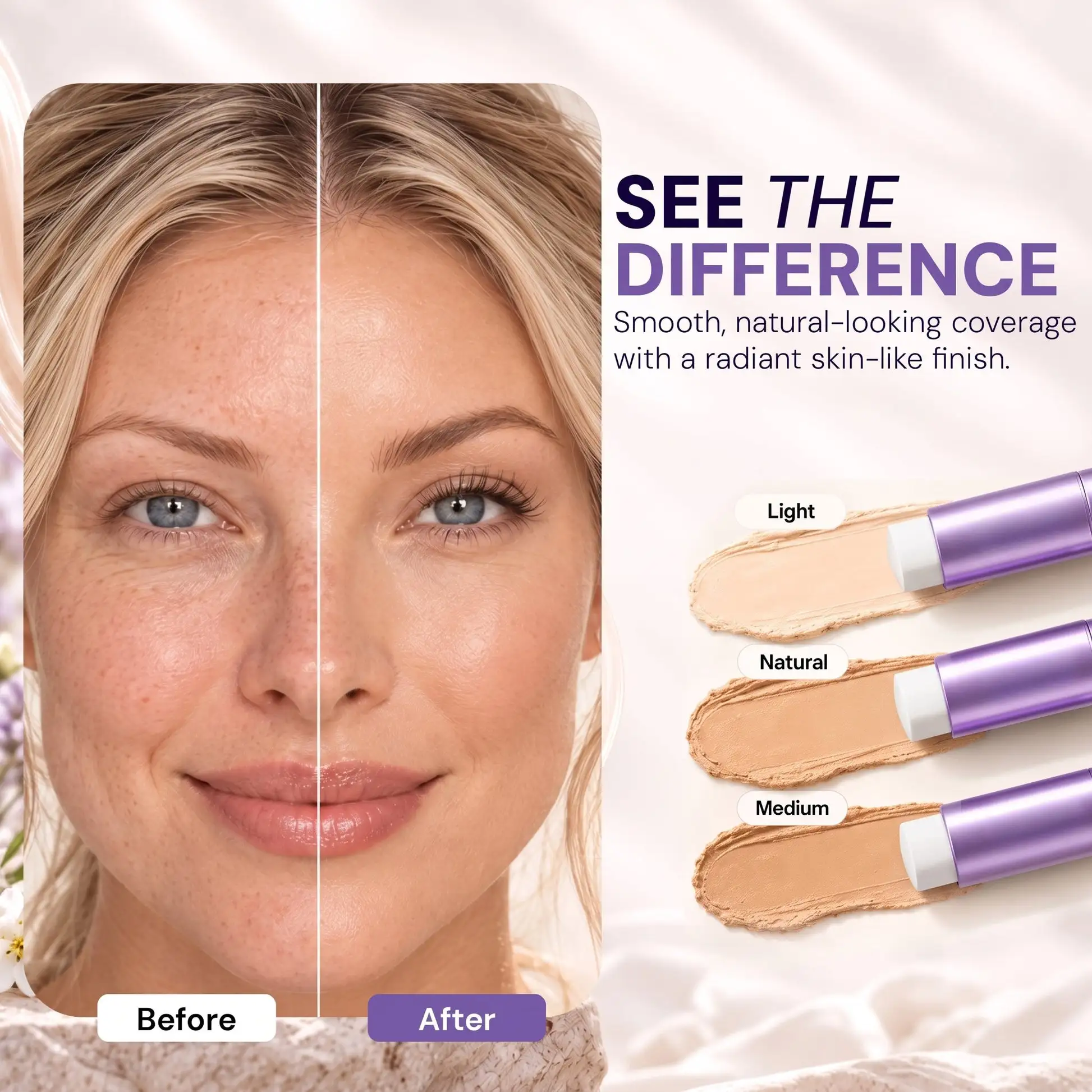 2-in-1 Color-Changing Foundation Stick - Image 7
