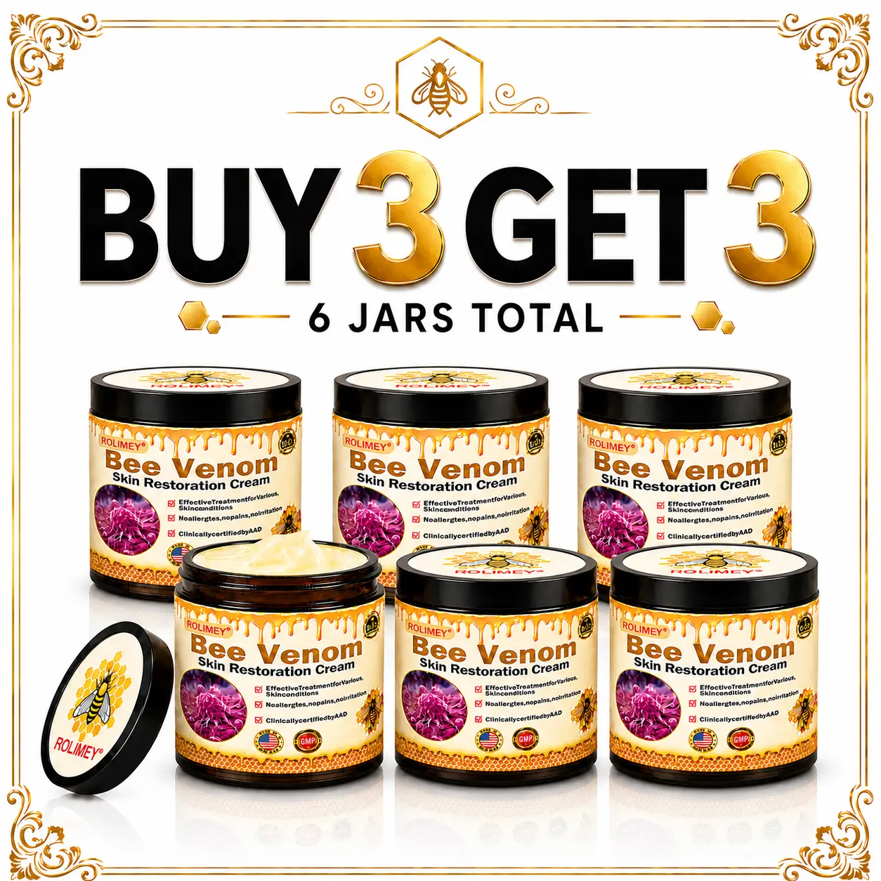Bee venom Pro Comprehensive Cream—Tightening for Skin Types - Image 19