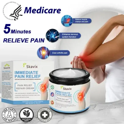 Advanced Magnesium Pain Relief Cream - Image 3