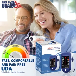 High Precision Non-invasive Glucose Meter 👨⚕️Clinical certification & 99.9% Accuracy